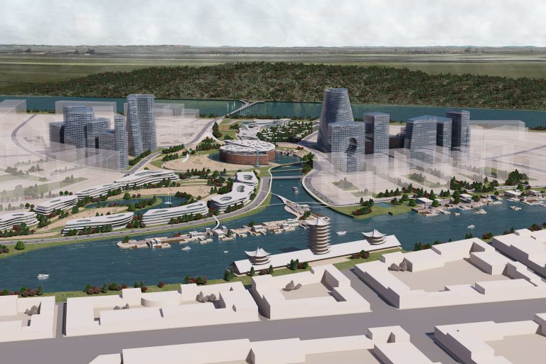 Concorso internazionale per la pianificazione urbana dell’isola di Dongpo